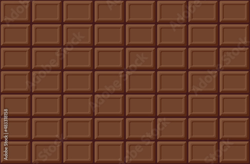 vector background with a chocolate bar for banners, greeting cards, flyers, social media wallpapers, etc.