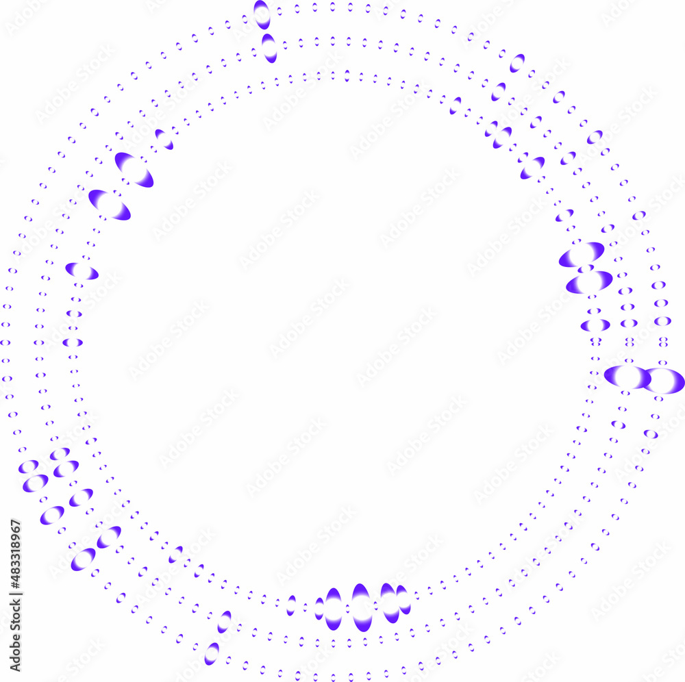 abstract background with circles