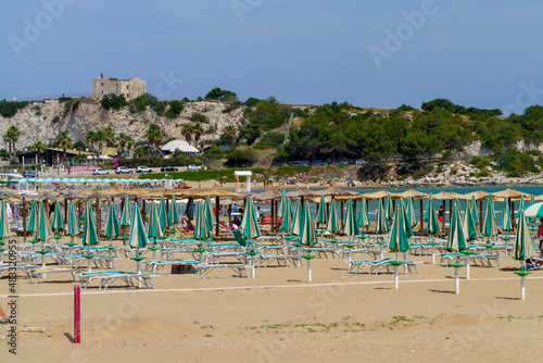 Beach of Vieste, Gargano, Apulia, Italy