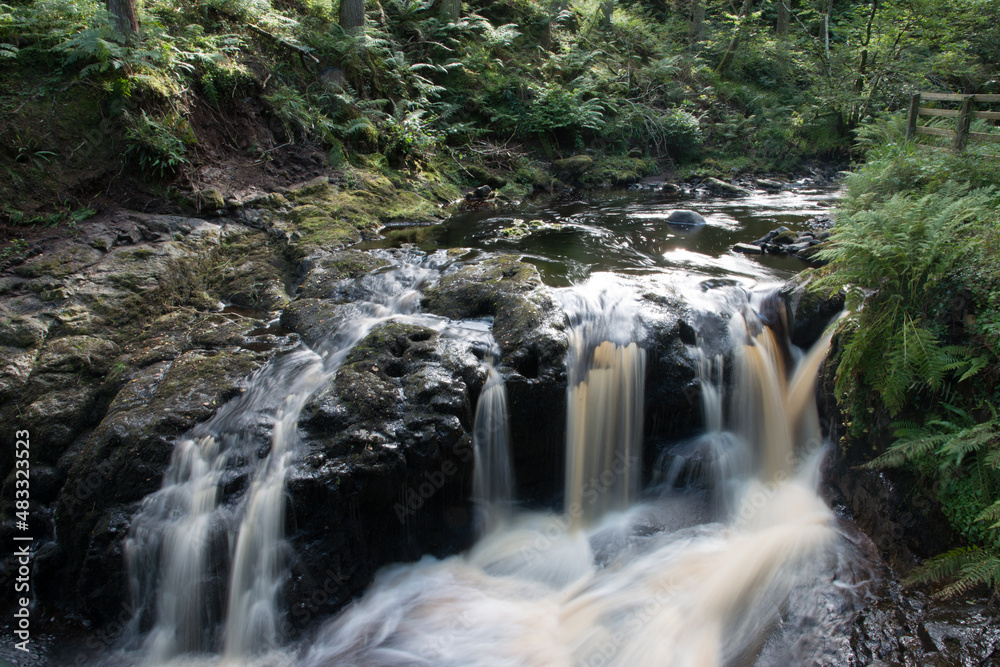 Naklejka premium Waterfall in Northern Ireland
