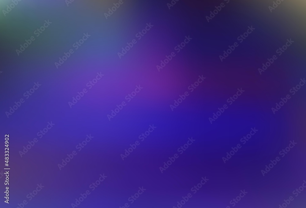 Obraz premium Dark Purple vector glossy abstract background.