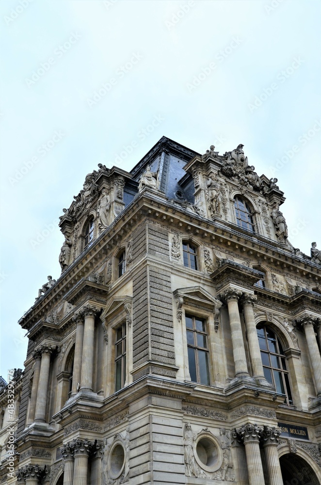 Old architecture in Paris, France