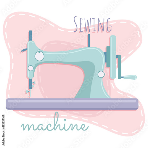 sewing machine handmade sew pastime crafts stitching textile