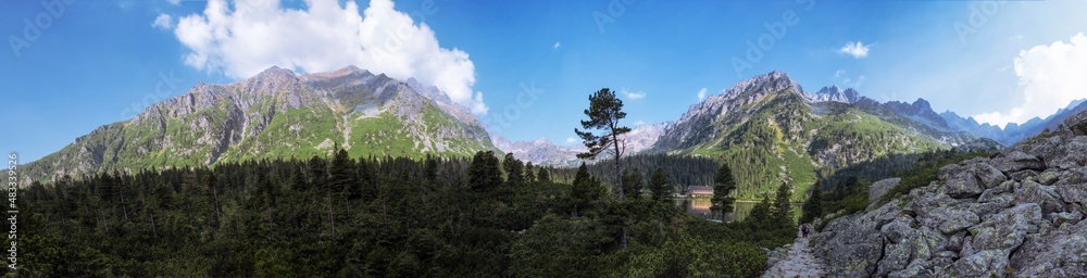 panorama of the mountains panorama of the mountains