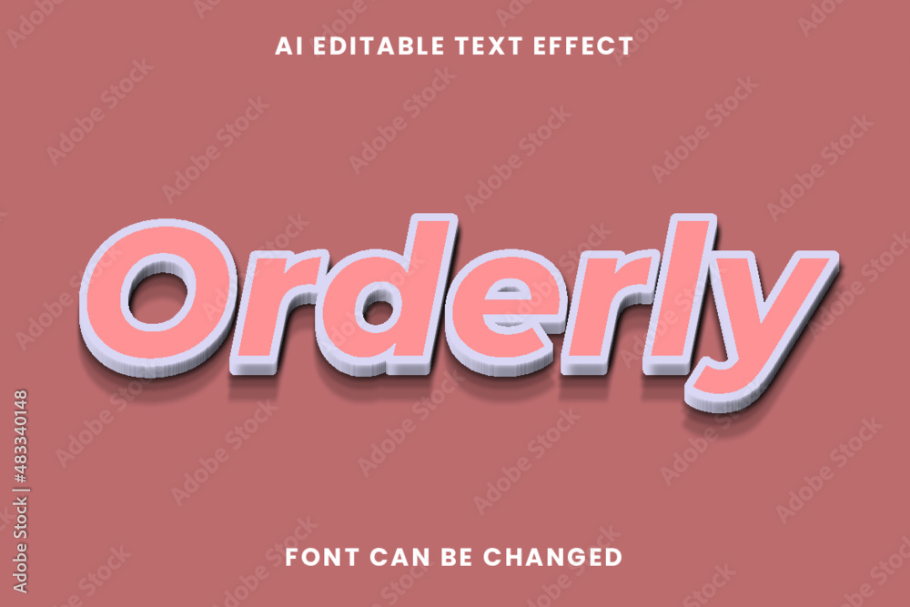 Orderly Text Effect Orderly Text Effect