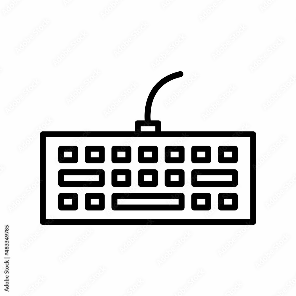 Keyboard Icon Design Vector Logo Template Illustration Sign And Symbol Keyboard Icon Design Vector Logo Template Illustration Sign And Symbol