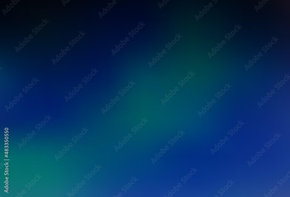 Fototapeta premium Dark BLUE vector blur pattern.