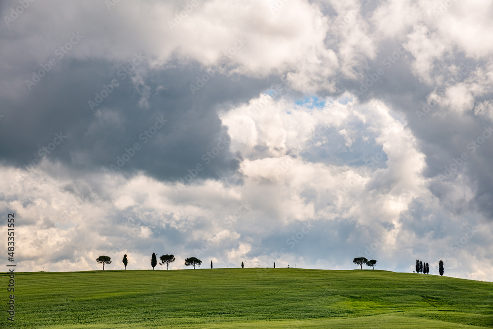 Obraz premium View of the Scenic Tuscan Countryside