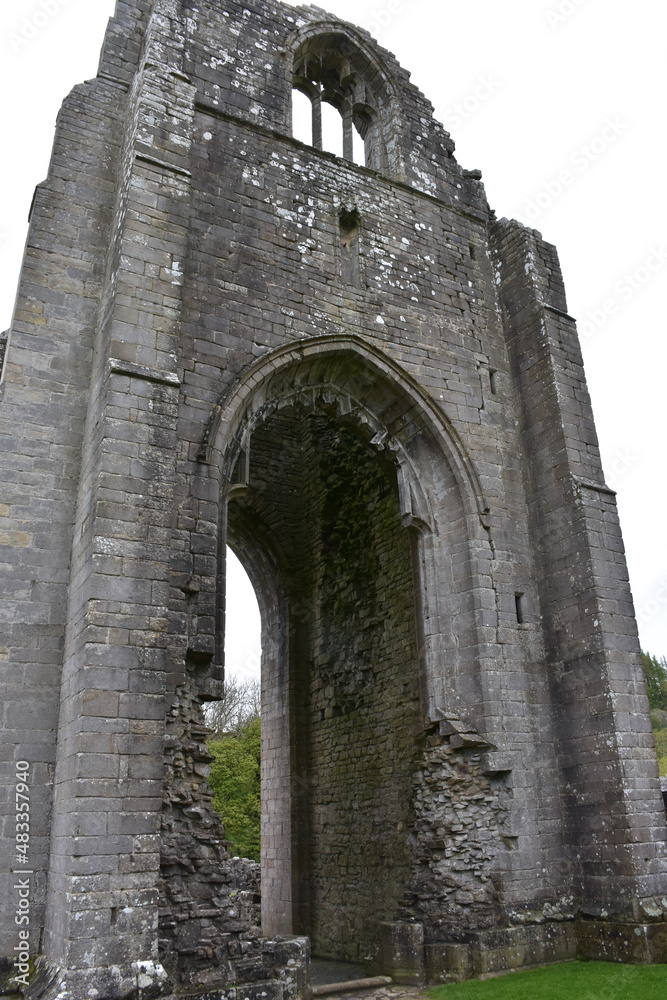 Shap Abbey Stone Ruins of Cumbria England