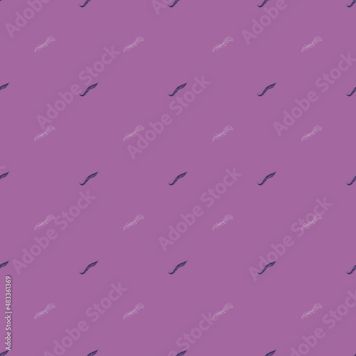 Confetti seamless pattern. Background of celebrated birthday.