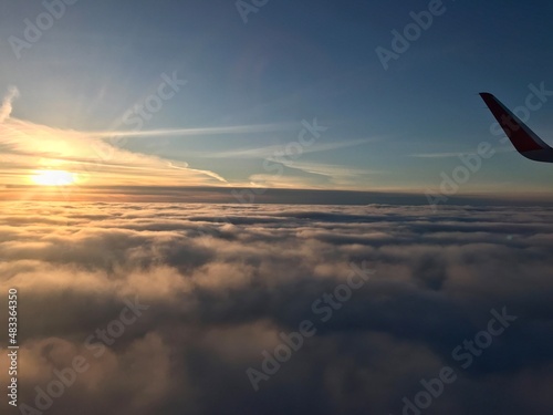 view from airplane window © Alexander
