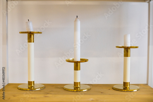candlestick with candles
