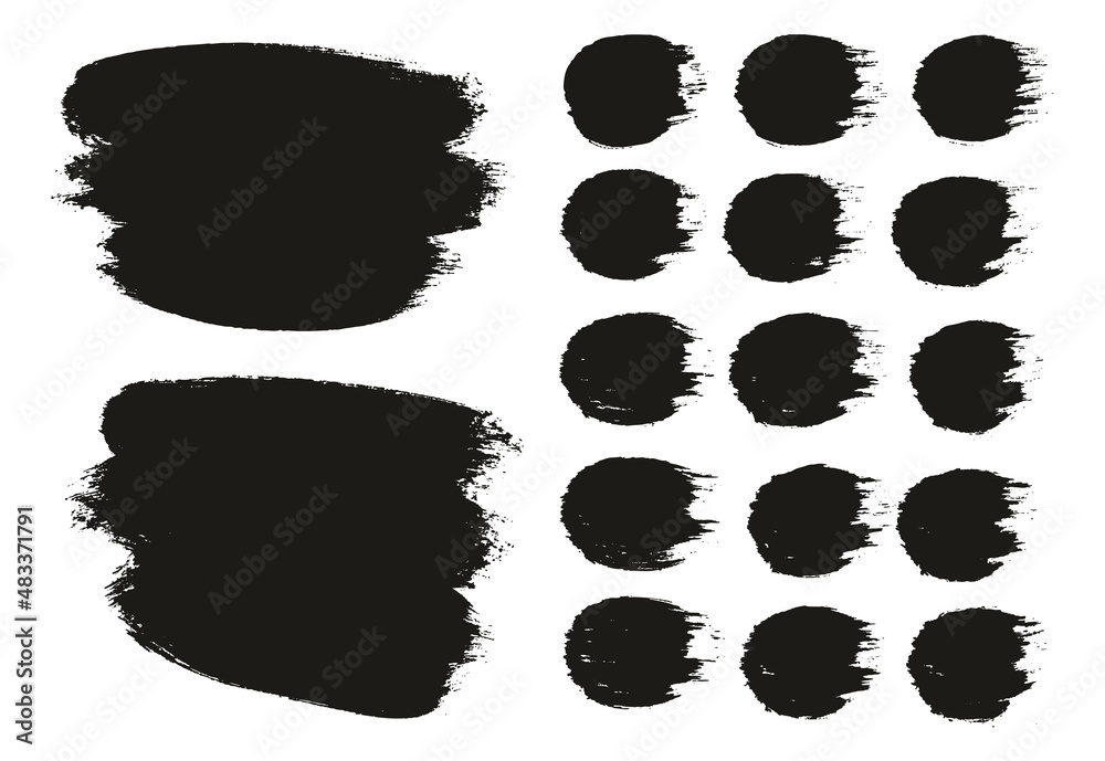 Round Brush Thick Long Background & Straight Lines Mix Artist Brush High Detail Abstract Vector Background Mix Set Round Brush Thick Long Background & Straight Lines Mix Artist Brush High Detail Abstract Vector Background Mix Set
