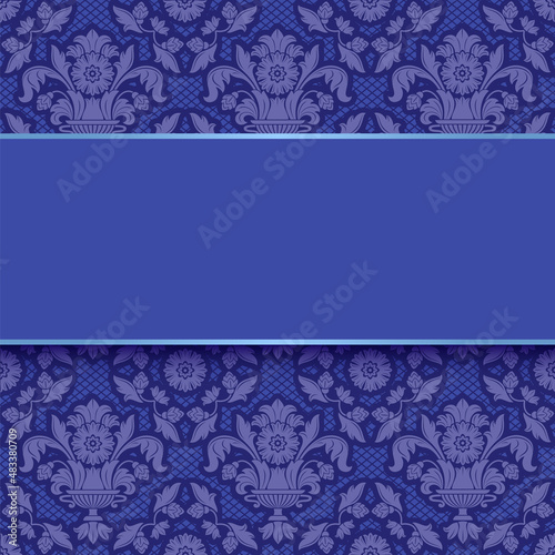 Lace background-template, ornamental fabric, very peri floral pattern