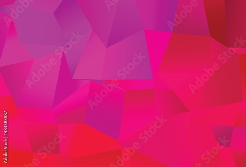 Light Purple, Pink vector background with rectangles.