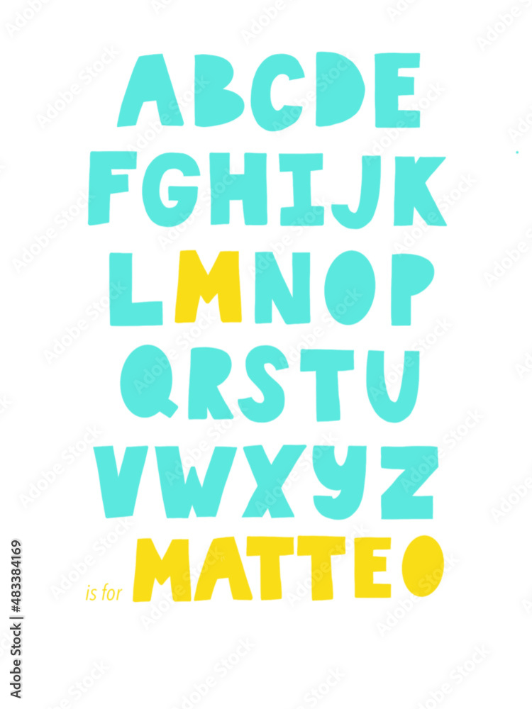 M is for MATTEO M is for MATTEO