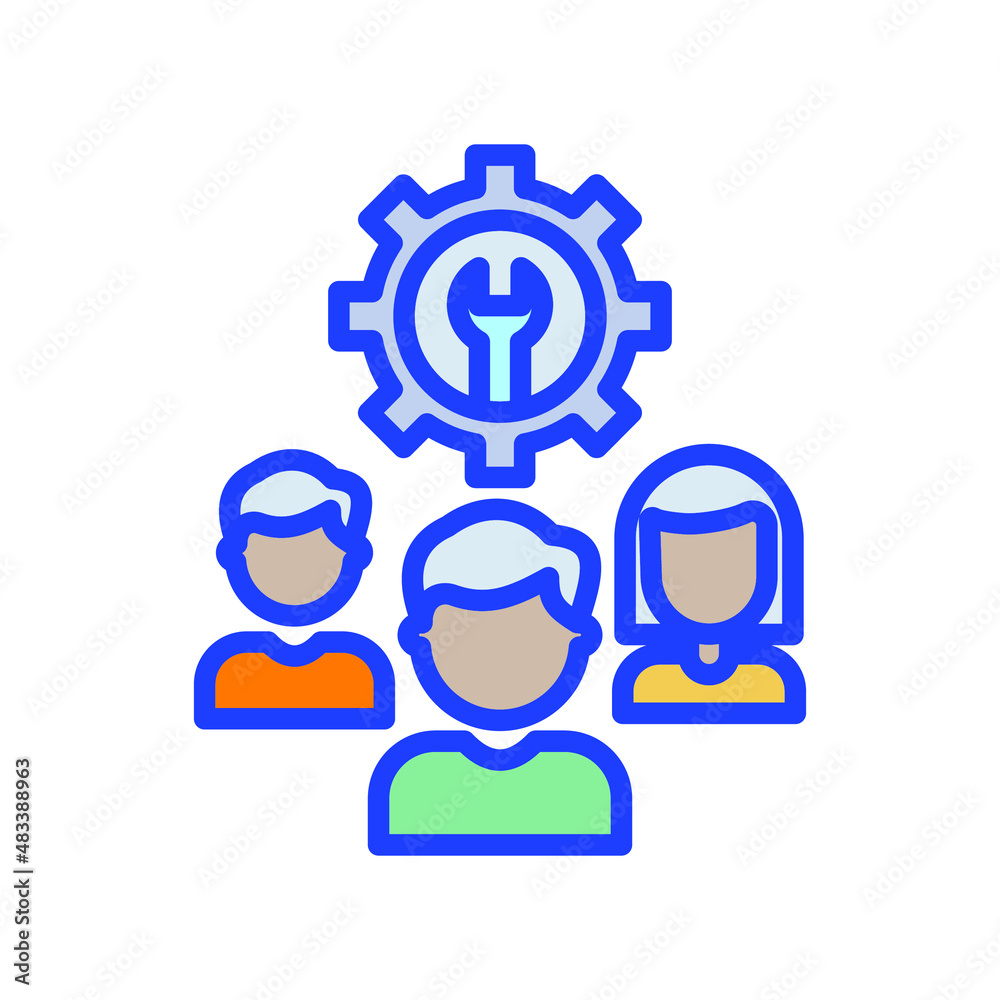 Team skill Isolated Vector icon which can easily modify or edit
Team skill Isolated Vector icon which can easily modify or edit