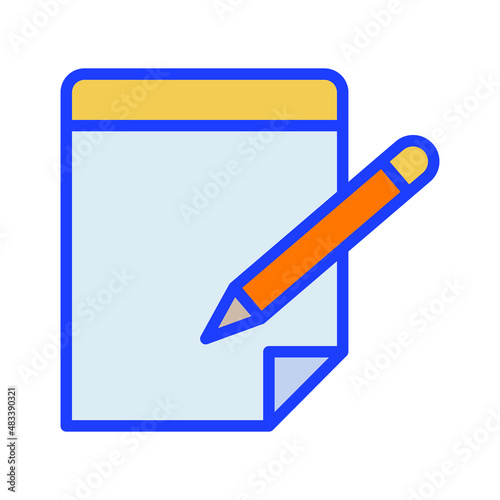 Notes Isolated Vector icon which can easily modify or edit