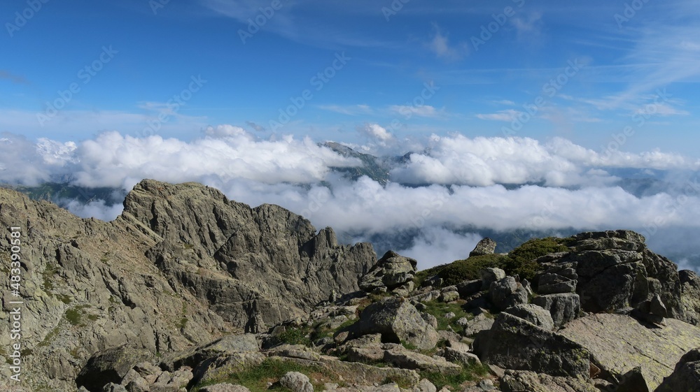 Monte d'Oro - the fifth highest peak of Corsica