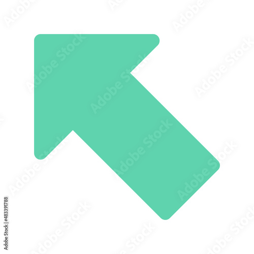 Upward Left Direction Icons