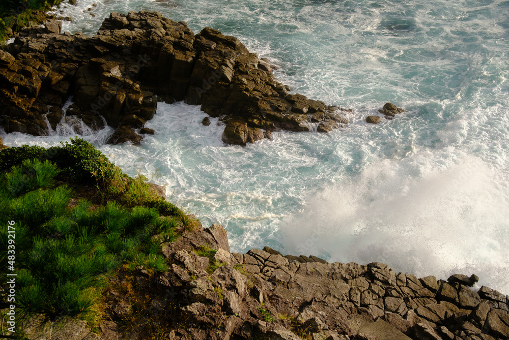 Obraz premium 福井県越前海岸の鉾島