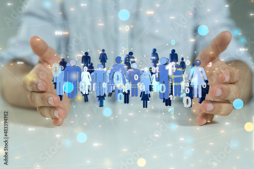 Global digital connections ...