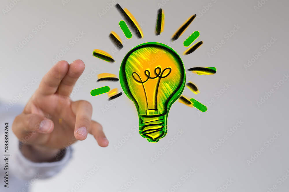 creative bulb sign, corporate social responsibility creative bulb sign, corporate social responsibility