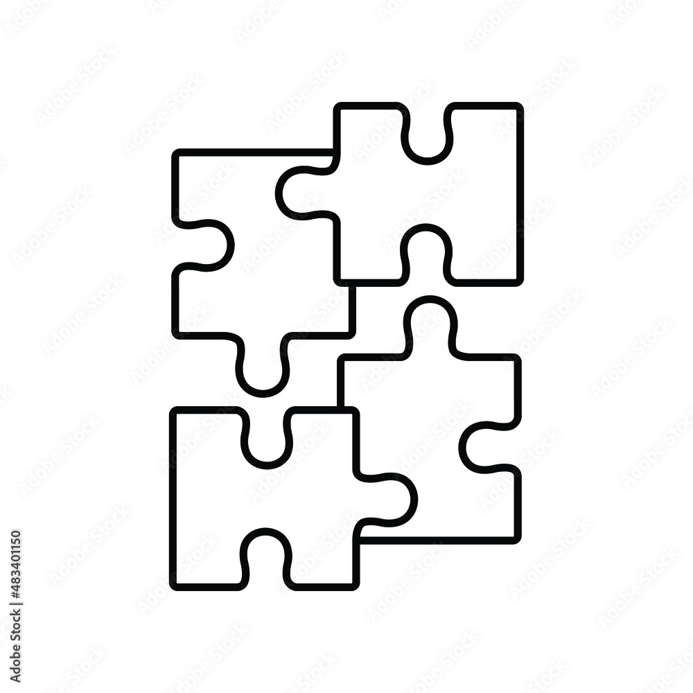 Jigsaw Isolated Vector icon which can easily modify or edit
Jigsaw Isolated Vector icon which can easily modify or edit