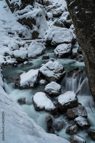 Breitachklamm im Winter
