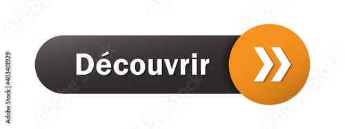 Bouton web vecteur DECOUVRIR