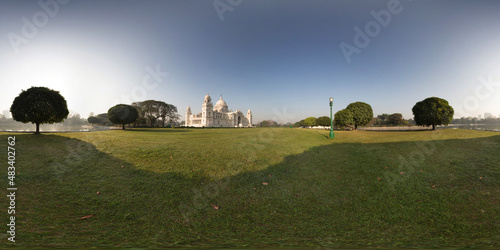 Photography Spherical panorama 360 degrees in an equidistant projection - a panorama of the