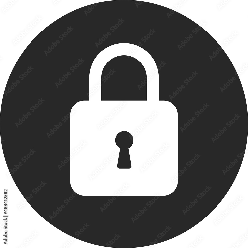Lock vector icon. Security symbol. Lock web button design. Security system. Vector isolated lock icon. Lock vector icon. Security symbol. Lock web button design. Security system. Vector isolated lock icon.