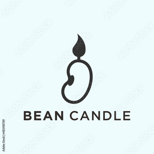 wax seed logo. candle logo