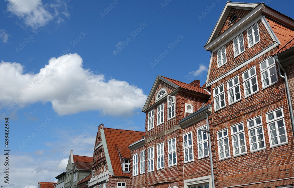 Häuser in der Altstadt von Lüneburg