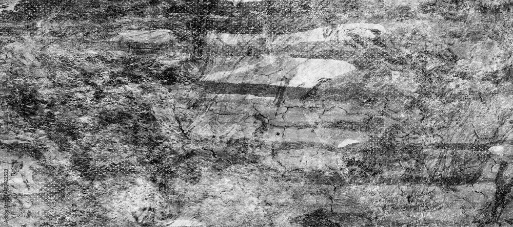 Obraz premium grunge pressed texture grey color