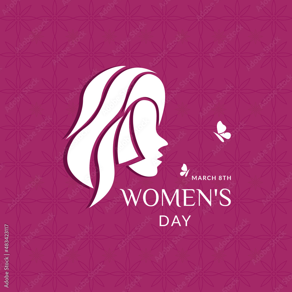 international womens day logo illustration, Premium Vector. international womens day logo illustration, Premium Vector.