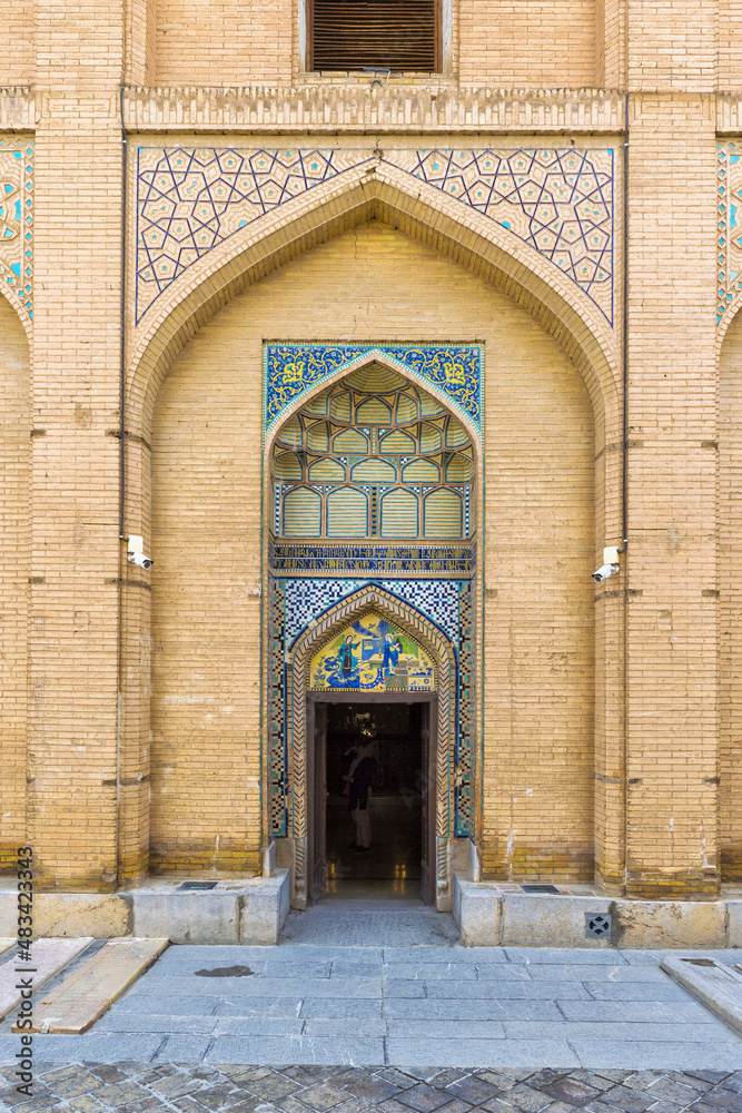 Door, Holy Savior or Vank Armenian Cathedral, Esfahan, Iran