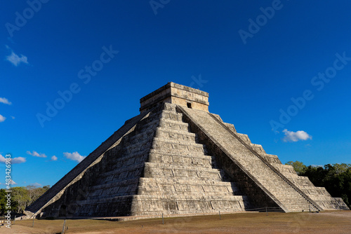 One of the new 7 wonders of the world, the castle of chichen itza photo