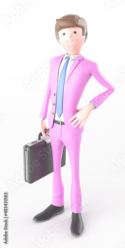 business man posing