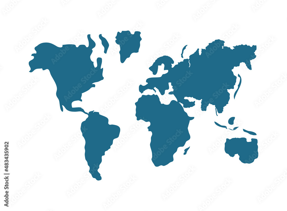 world map icon