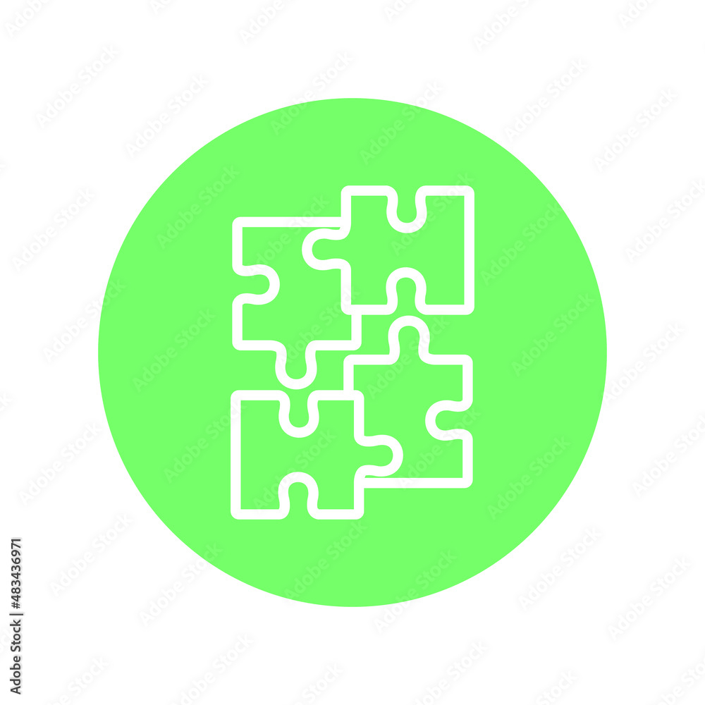 Jigsaw Isolated Vector icon which can easily modify or edit
Jigsaw Isolated Vector icon which can easily modify or edit