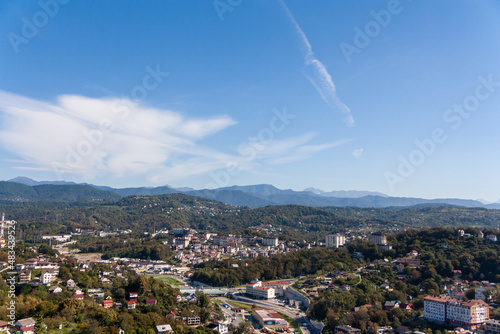 View of the city of Sochi