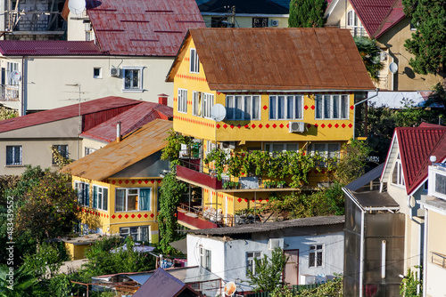 Сozy houses in Sochi, Russia