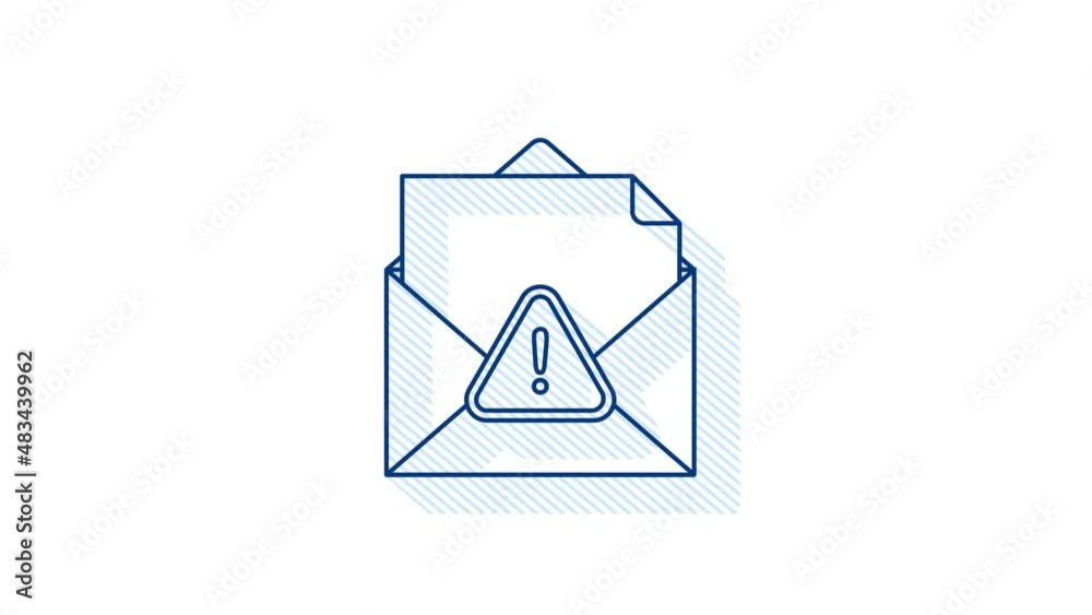 Scam alert. Hacker attack and web security, phishing scam. Network and internet security. Motion Graphic Scam alert. Hacker attack and web security, phishing scam. Network and internet security. Motion Graphic