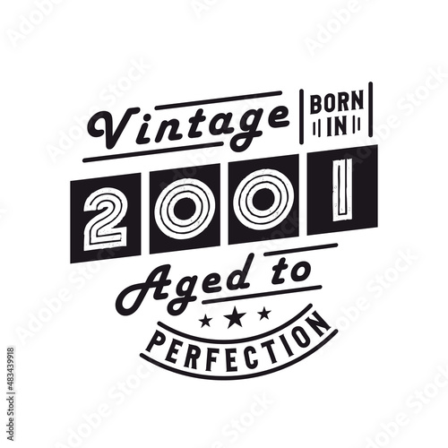 Born in 2001, Vintage 2001 Birthday Celebration