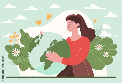 Mother Earth concept