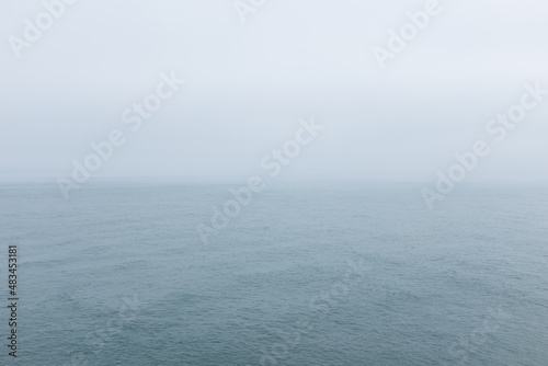 Panorama of sky and sea 