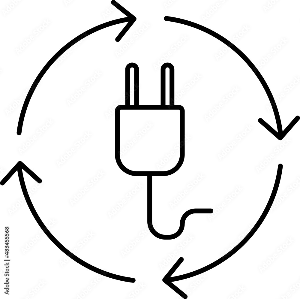 Renewable energy icon Renewable energy icon