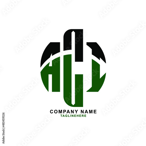 AAA letter design. AAA letter logo design with white background. AAA creative letter logo with two colors.
