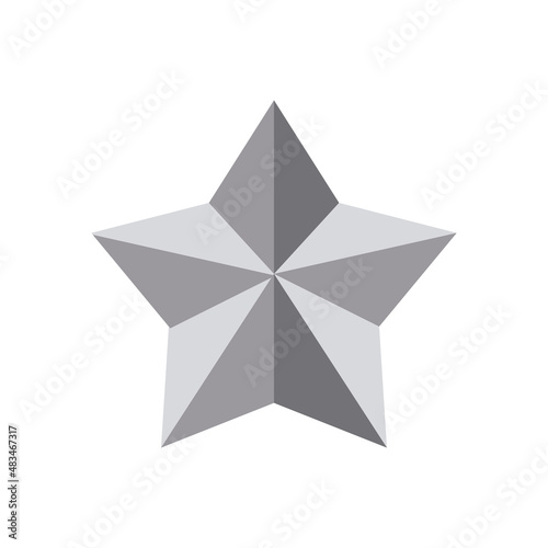 gray star design